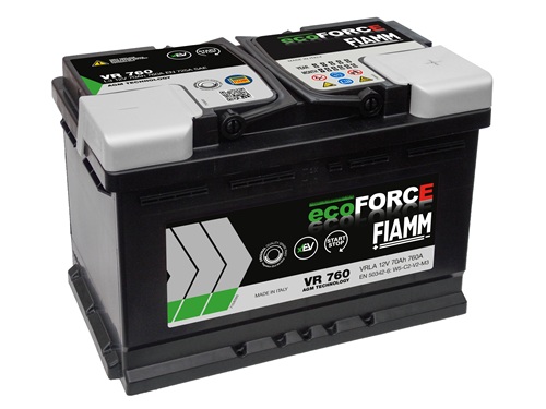 FIAMM ecoFORCE AGM automotive battery