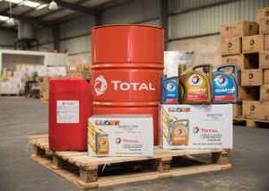 TOTAL lubricant products supplied by INER-G